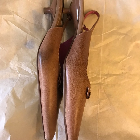 Steve Madden Leather Pointed Low Heel Shoes Size 9 Narrow Size Not on Shoe - Picture 6 of 13